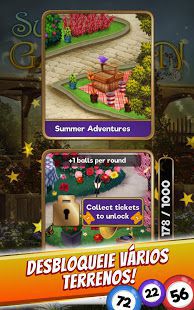 screenshot 1 do Bingo Quest – Aventura no Jardim de Verão